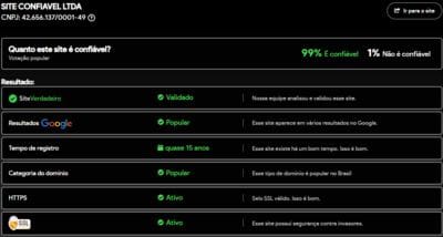 Site verificado e verdadeiro:p5com